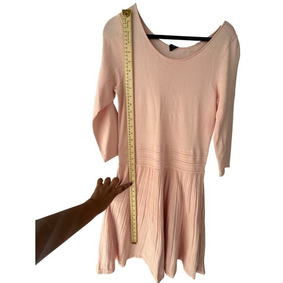 Lauren Ralph Lauren Pale Pink Fit & Flare Dress Size L New w/ Tags MSRP $195 - Picture 6 of 7